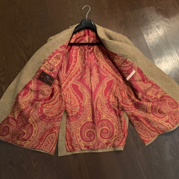 Etro Men's Wool Blazer - Picture 3 of 12